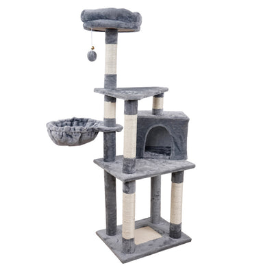 Multi-layer Jumping Platform Wooden Cat Toy Chamfer - RAGIMA Emporium