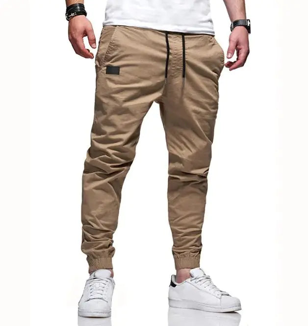 Youth Fashion Casual Tether Loose Cargo Ankle Banded Pants - RAGIMA Emporium