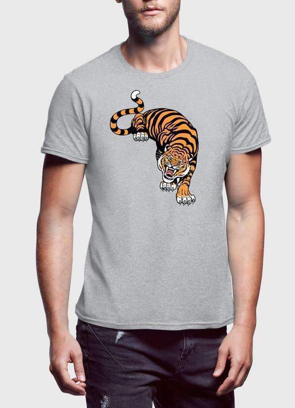 Cornered Tiger Printed T-Shirt - RAGIMA Emporium