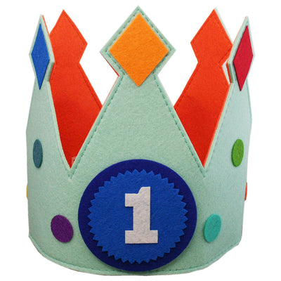 Blue party crown party hat - RAGIMA Emporium