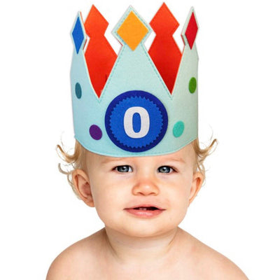 Blue party crown party hat - RAGIMA Emporium