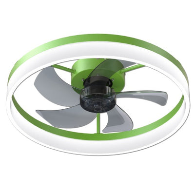 Ceiling Fan With Light Dimmable LED Recessed Mount Slim Modern Ceiling Fan Unavailable Platforms- Temu - RAGIMA Emporium