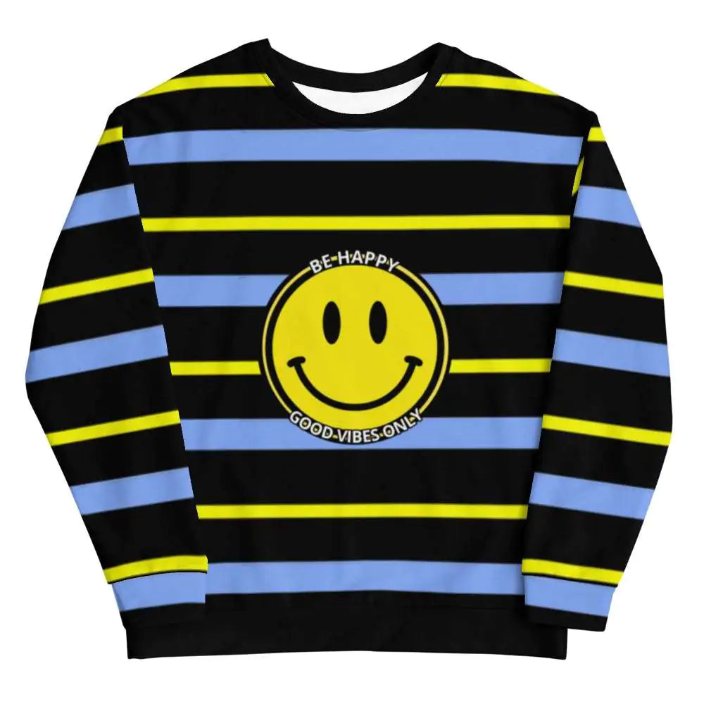 Retro Be Happy Sweatshirt - RAGIMA Emporium