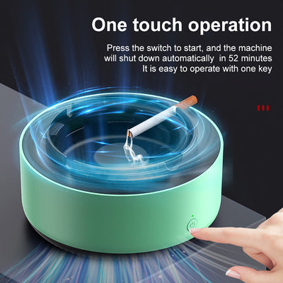 Air Purifier Ashtray Intelligent Electronic Ashtray For Filtering Second-Hand Smoke From Cigarettes Remove Smoking Home Office - RAGIMA Emporium