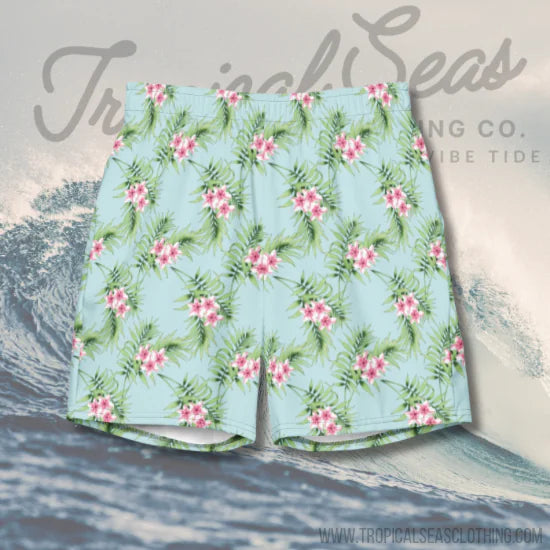 Men's Floral Island Board Shorts - RAGIMA Emporium