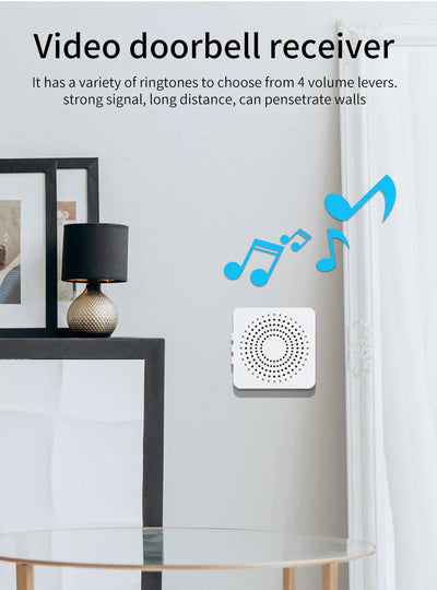 Wireless Security Smart WiFi Doorbell Intercom Video Camera Door Ring Bell Chime - RAGIMA Emporium