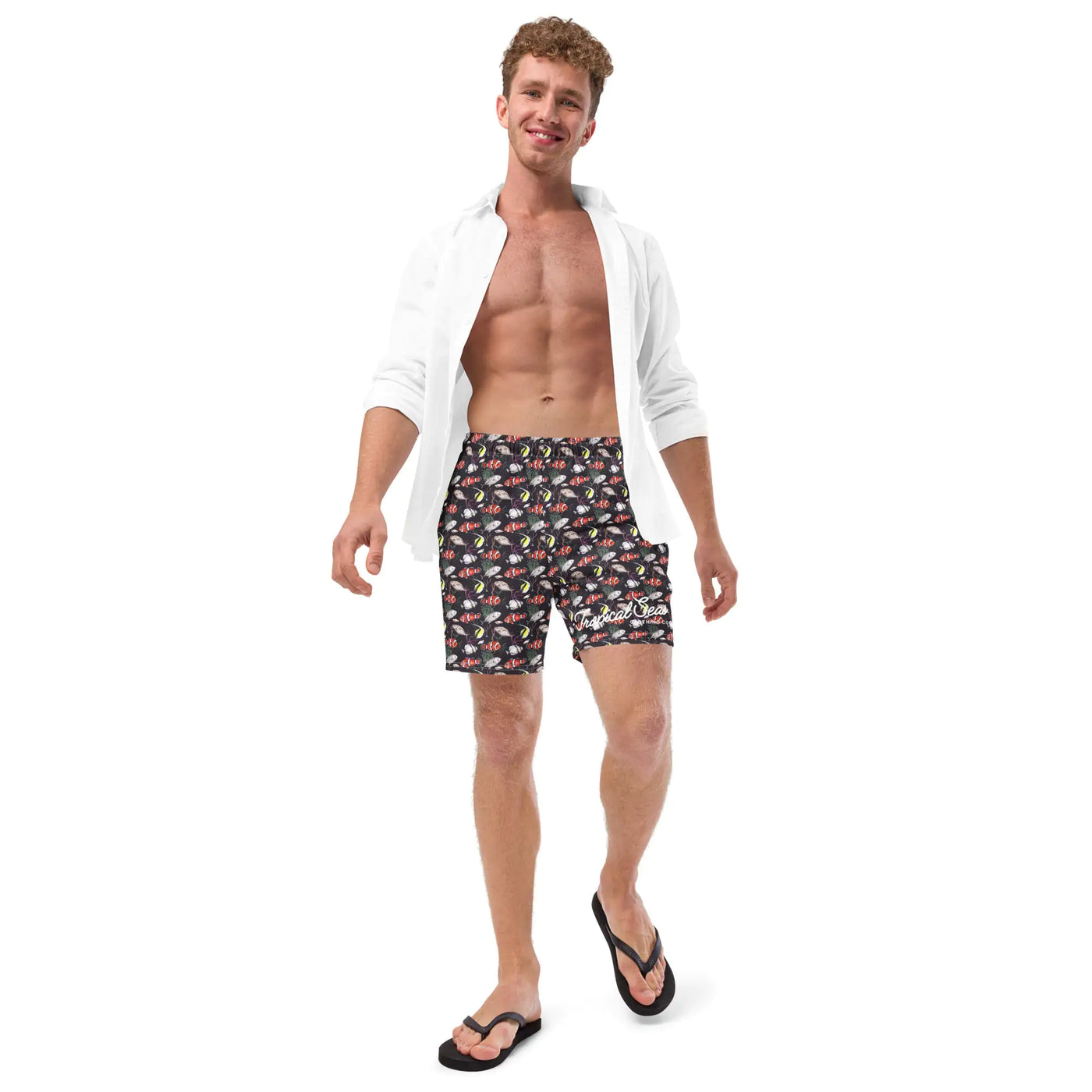 Men's Eco Murky Reef Swim Trunks - RAGIMA Emporium