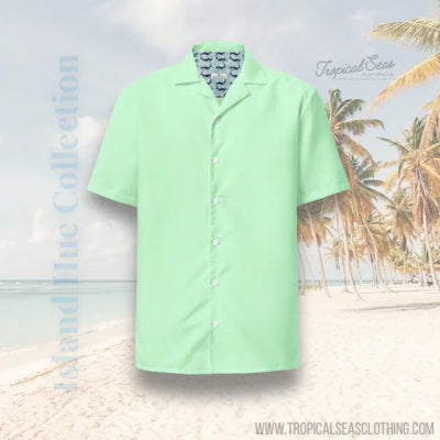 Mint button shirt - RAGIMA Emporium