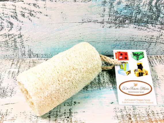 Organic Natural 4" Loofah, loofa, luffa, vegan - RAGIMA Emporium