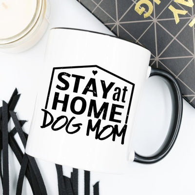 Gift For Dog Mom, Stay At Home Dog Mom Mug, Gift - RAGIMA Emporium