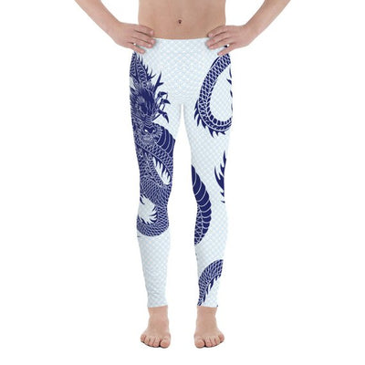 Mens Leggings - Dragon Leggings with Scales - RAGIMA Emporium