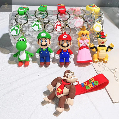 pcs/set Super Mario Bros PVC Action Figure Toys Dolls Model Set Luigi - RAGIMA Emporium