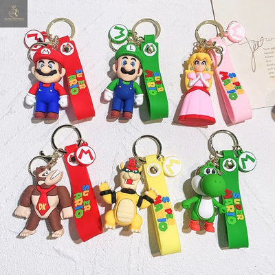 pcs/set Super Mario Bros PVC Action Figure Toys Dolls Model Set Luigi - RAGIMA Emporium