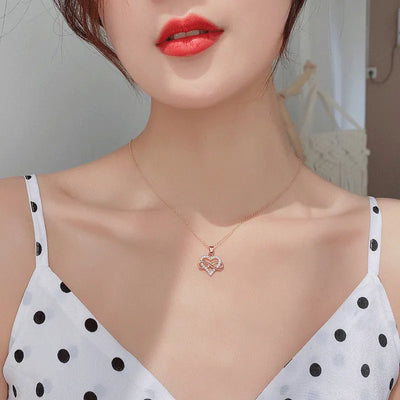 Simple Love Shaped Collarbone Neck Chain - RAGIMA Emporium