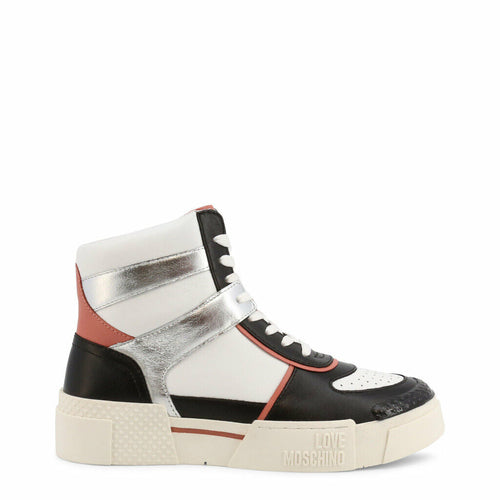 Silver High Top Sneakers - RAGIMA Emporium