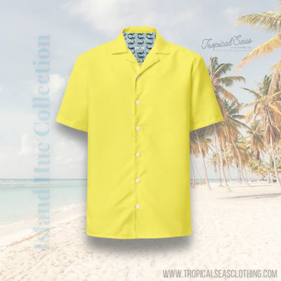 Banana Yellow button shirt - RAGIMA Emporium