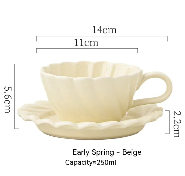 Ceramic Coffee Cup Set - RAGIMA Emporium