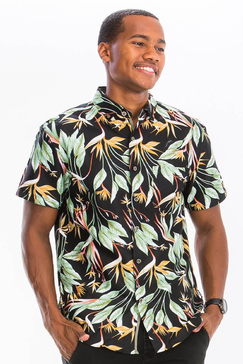 HAWAIIAN BUTTON DOWN SHIRT - RAGIMA Emporium