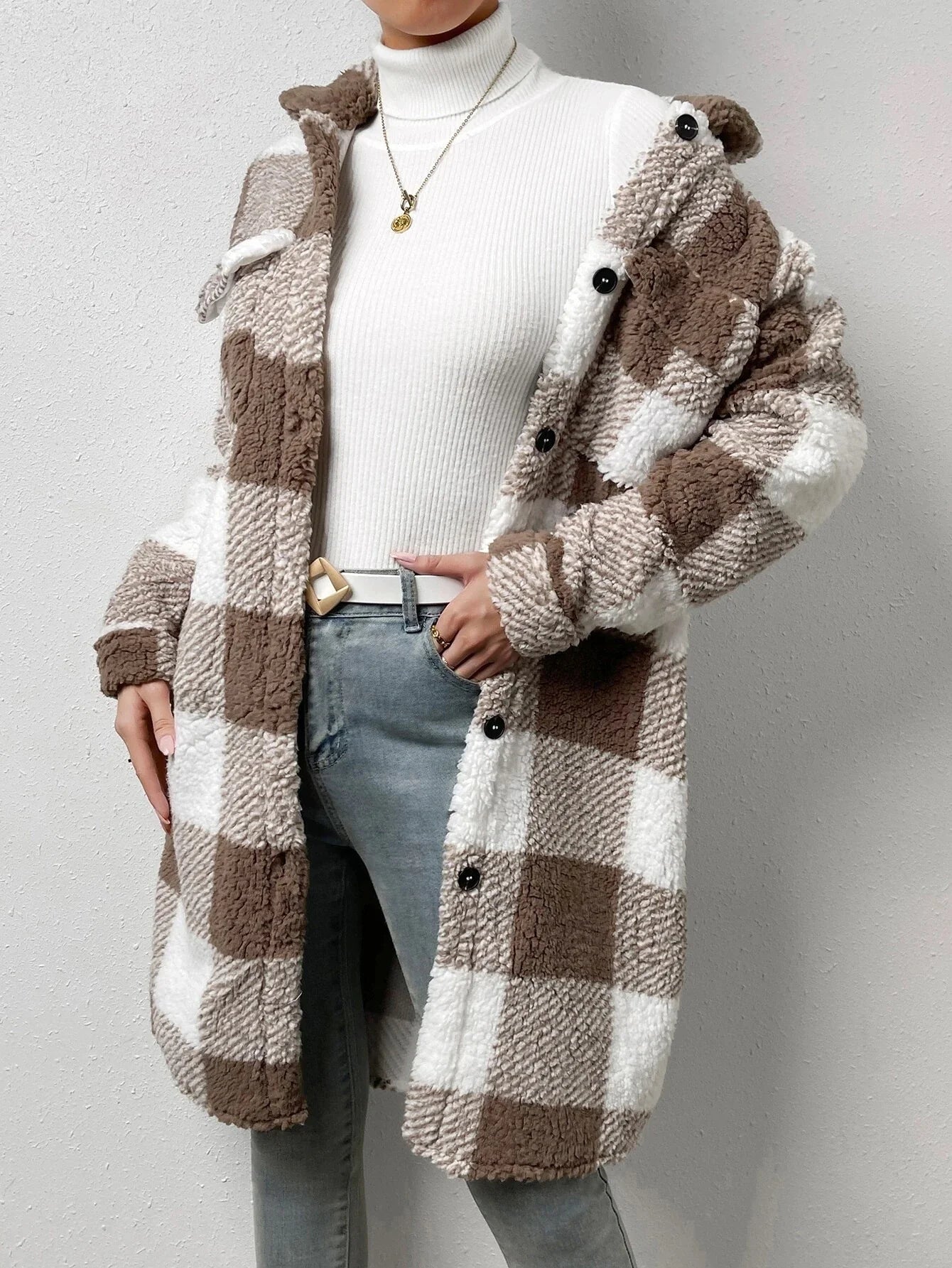 Fleece Long Coat - RAGIMA Emporium